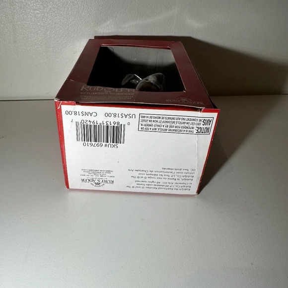 New Rudolf the  Red-Nosed Reindeer ornament by KURT' ADLER - Picture 4 of 4